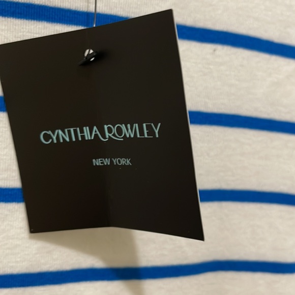 Cynthia Rowley striped tank top (sz XL) - Picture 3 of 7